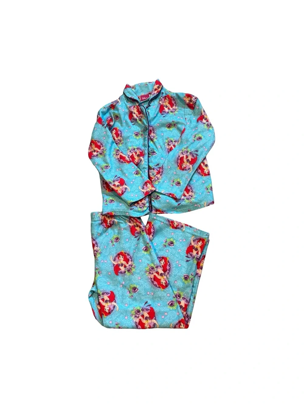 Vintage little mermaid Disney pajamas